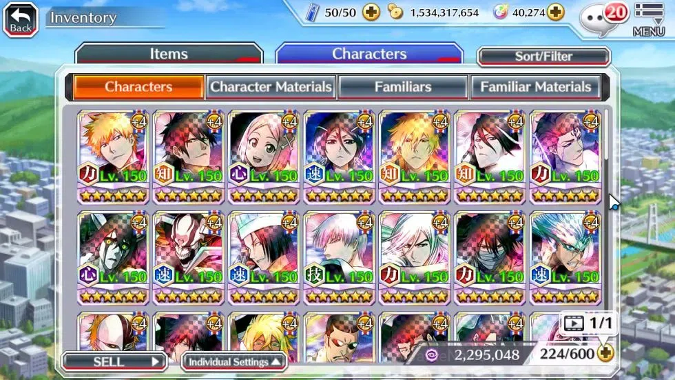 Bleach: Brave Souls Accounts [GLOBAL]40K Orbs|2 Ichigo Renewd NewVersion,TYBW25 image 9