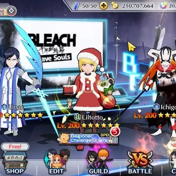Bleach: Brave Souls Accounts Starter Global | 88K BP+20K Orb |Fresh Story|Liltotto Xmas24|Ichigo Crescent Veil|Uryu