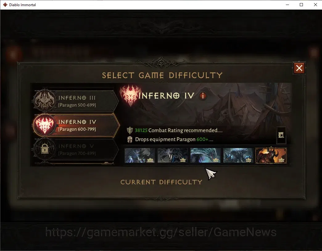 Diablo Immortal Accounts EU - Aranoch|CS ON|Lv60(802)|Monk|42k CR|Reso 540| image 12