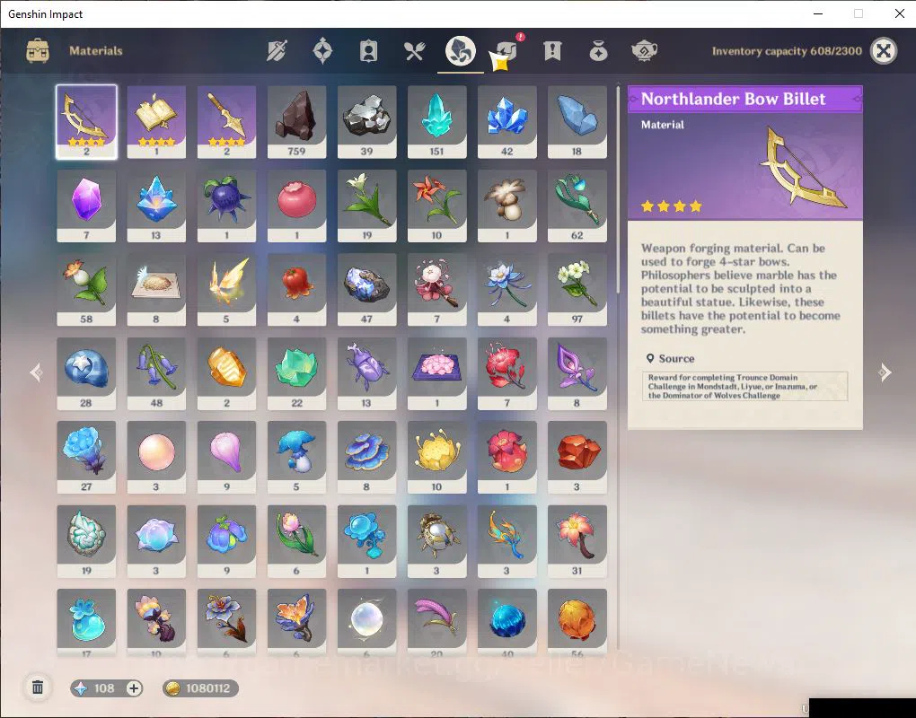 Genshin Impact Accounts ASIA |AR 55|4 Limit+38(*4Character)|Neuvillete,Fur image 7