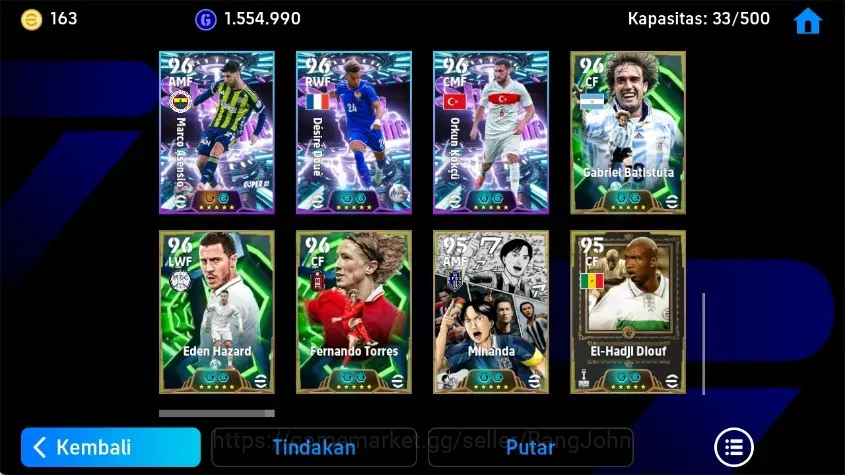 Buy eFootball Accounts - Android | PW3214 | Mohamed Salah