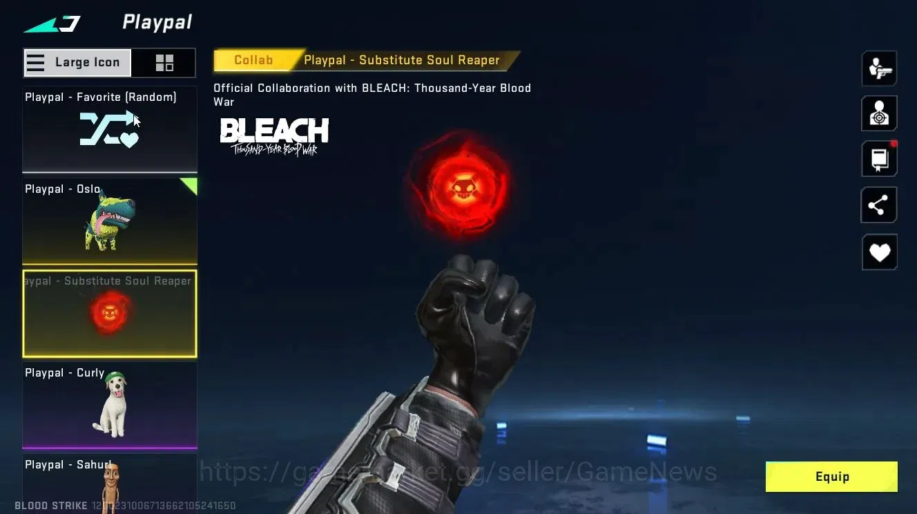 Blood Strike Accounts Asia|Melee Shuriken-AZURE+ULTRA[ZERO,ETHAN,Vector, image 10