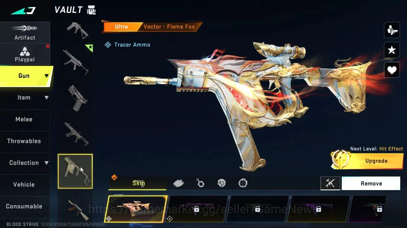 Blood Strike Accounts Asia|Melee Shuriken-AZURE+ULTRA[ZERO,ETHAN,Vector, image 11
