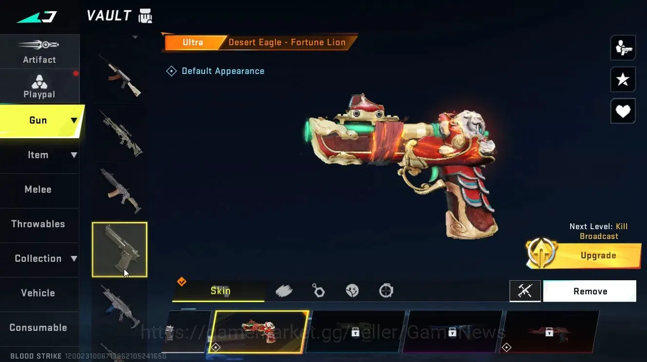 Blood Strike Accounts Asia|Melee Shuriken-AZURE+ULTRA[ZERO,ETHAN,Vector, image 12