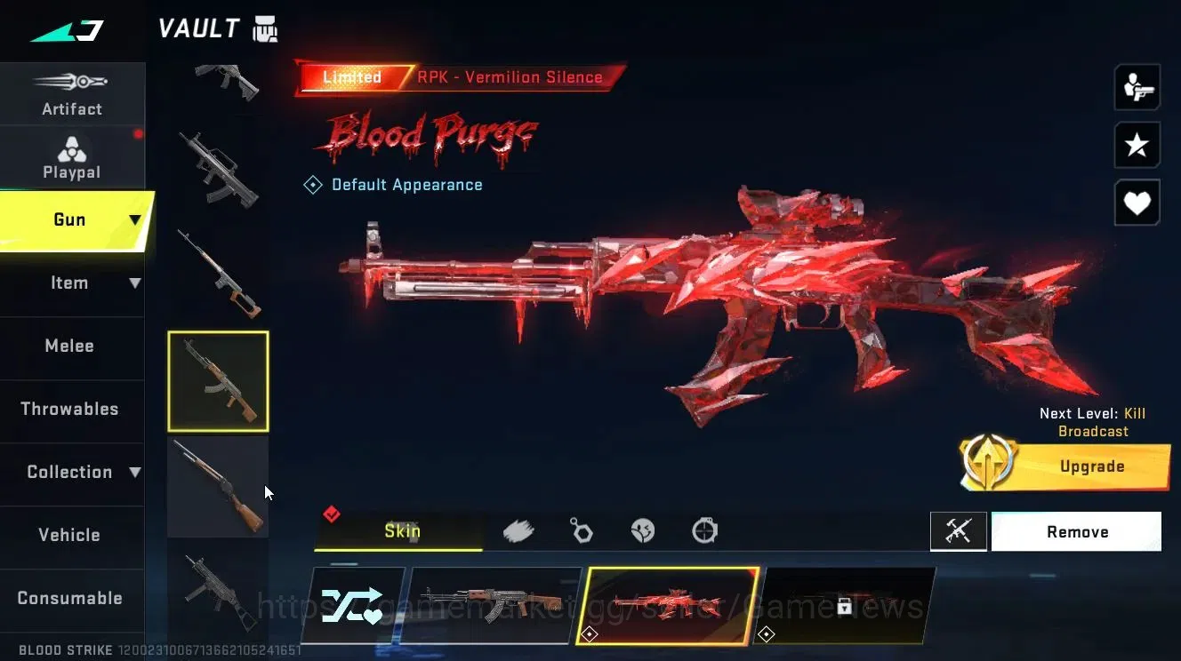 Blood Strike Accounts Asia|Melee Shuriken-AZURE+ULTRA[ZERO,ETHAN,Vector, image 17