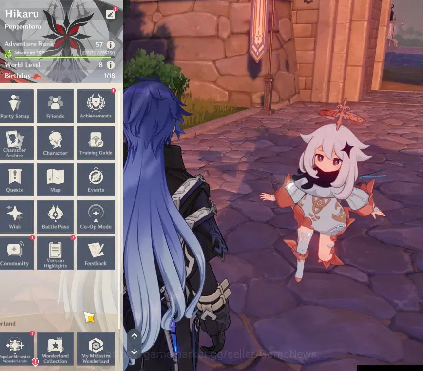 Genshin Impact Accounts Others EU|AR 57|11 Limited + 5 (*5 2