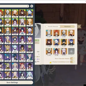 Genshin Impact Accounts Others EU|AR 57|11 Limited + 5 (*5