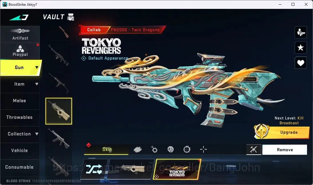 Blood Strike Accounts ASIA | 1 ETERNAL: Desert Eagle - Scorpius | 2 TR G image 4
