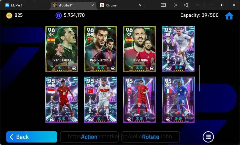 eFootball Accounts Android|PW 3161|Bigtime Beckham|Epic Bebeto,Rijkaa image 5