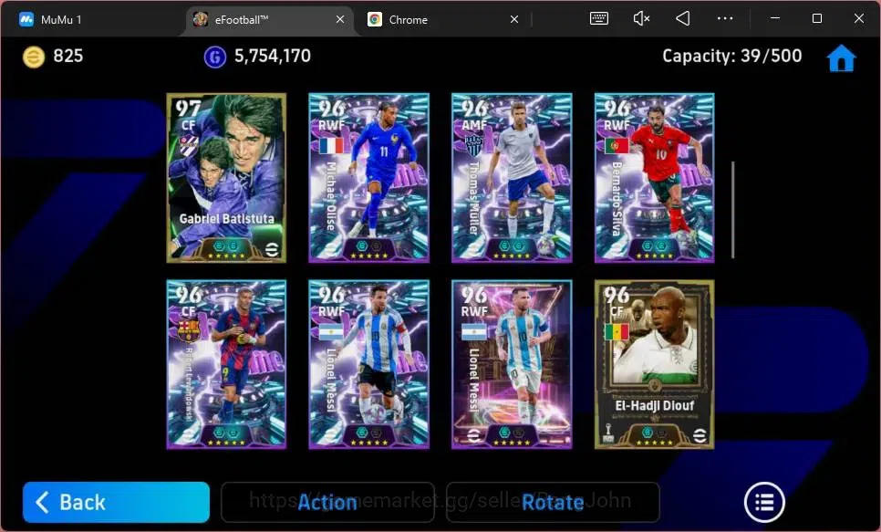 eFootball Accounts Android|PW 3161|Bigtime Beckham|Epic Bebeto,Rijkaa image 6