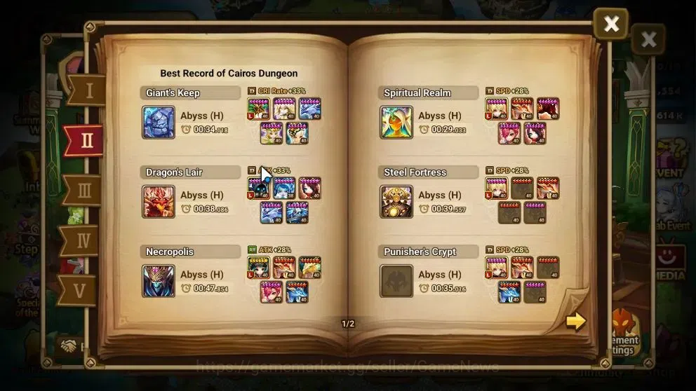 Summoners War: Sky Arena Accounts End-Game ASIA Lv100|3 LD(Laima,Talisman,Aya)+100Total NB5(Gandalf,Himmel,Aragorn,Etc)+319 6