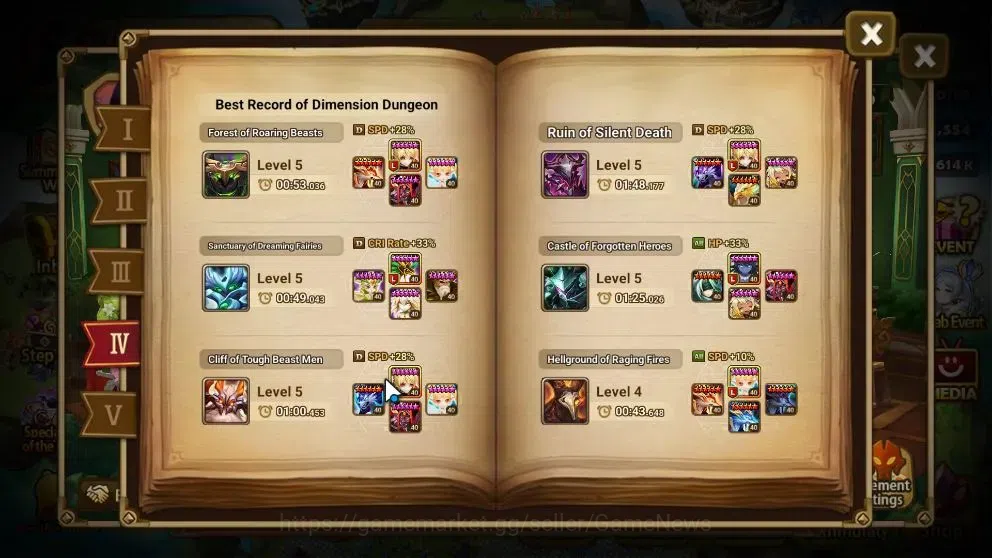 Summoners War: Sky Arena Accounts End-Game ASIA Lv100|3 LD(Laima,Talisman,Aya)+100Total NB5(Gandalf,Himmel,Aragorn,Etc)+319 9