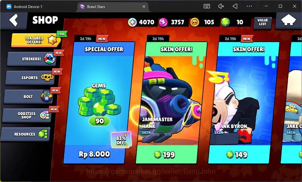 Brawl Stars Accounts Global | 1129 Thropy| 18 Brawler| 3 Max Hypercharg image 4