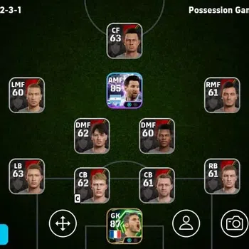 eFootball Accounts Legends & Iconic Players Mobile|PW 1972|Hugo Lloris Epic,Lionel Messi ShowT|2026|Check SS EFB2053B