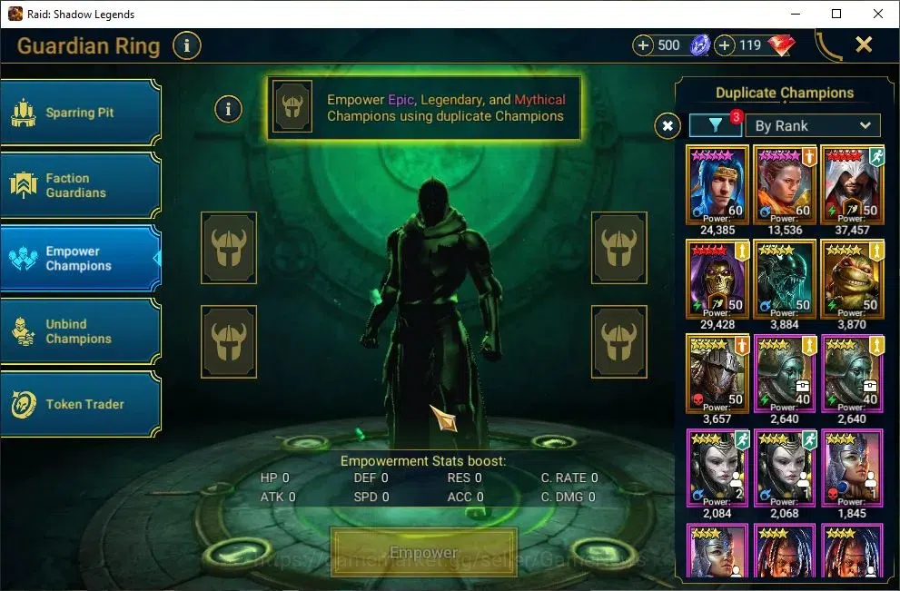 Raid: Shadow Legends Accounts Lv52 1,1M Power|17 Legend(Alice,DKnight,Mavara,Nin image 17
