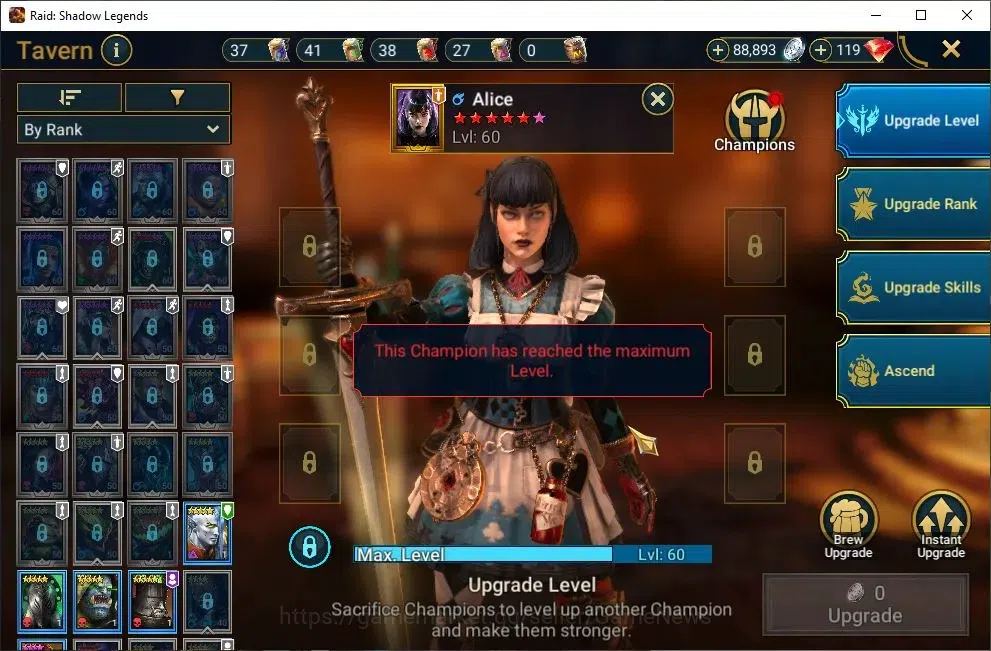 Raid: Shadow Legends Accounts Lv52 1,1M Power|17 Legend(Alice,DKnight,Mavara,Nin image 19