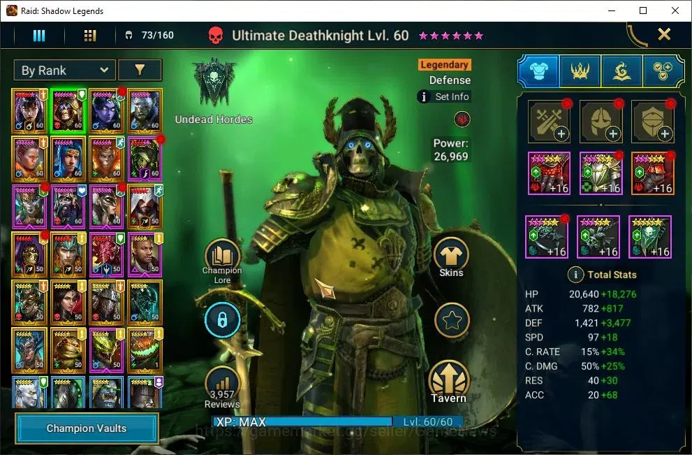 Raid: Shadow Legends Accounts Lv52 1,1M Power|17 Legend(Alice,DKnight,Mavara,Nin image 4