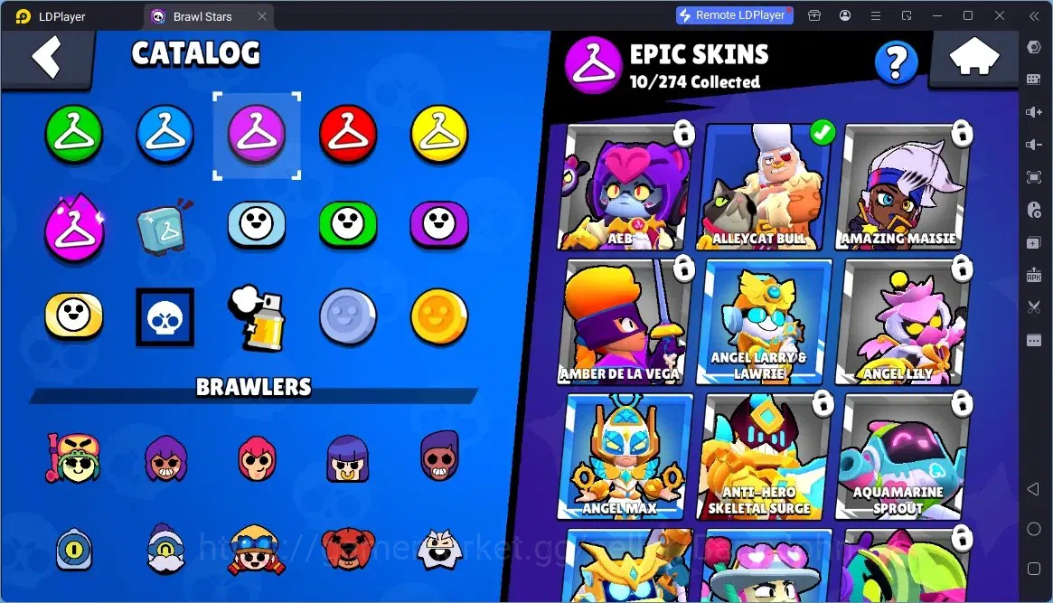 Brawl Stars Accounts Global | 7338 Thropy|38 Brawler|2 Max Hypercharge(EMZ,Bibi)|862 Bling|31 Gems|3M,4LSkins | ProtectOff 14