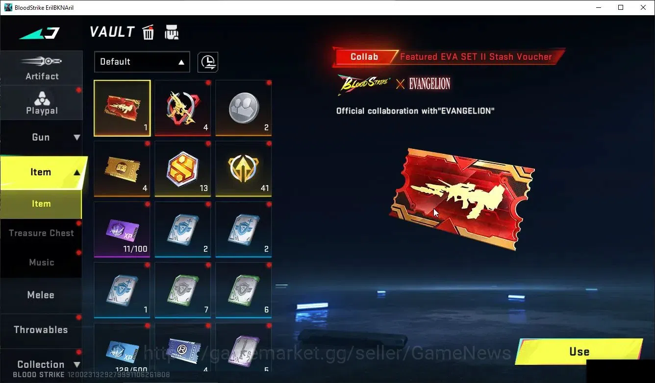 Blood Strike Accounts ASIA|ETERNAL Ethan-Allien Wlaker,Lv5 Vector-Shadow image 13
