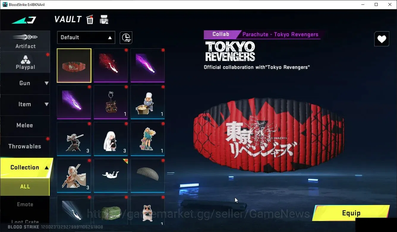 Blood Strike Accounts ASIA|ETERNAL Ethan-Allien Wlaker,Lv5 Vector-Shadow image 15