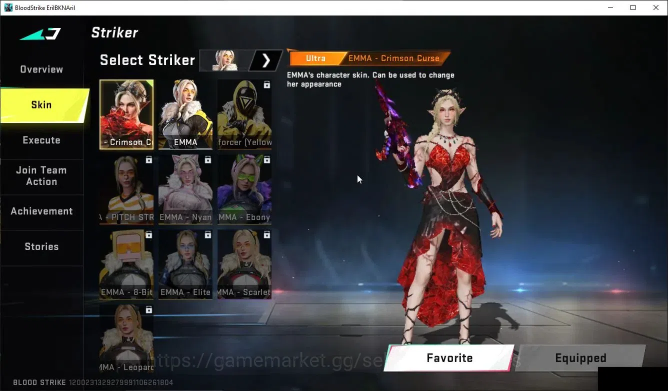 Blood Strike Accounts ASIA|ETERNAL Ethan-Allien Wlaker,Lv5 Vector-Shadow image 4
