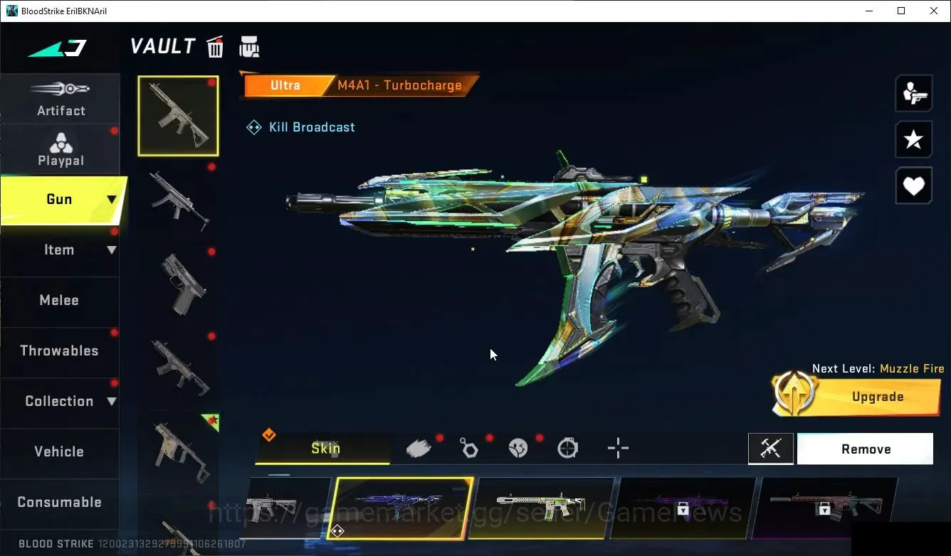 Blood Strike Accounts ASIA|ETERNAL Ethan-Allien Wlaker,Lv5 Vector-Shadow image 8