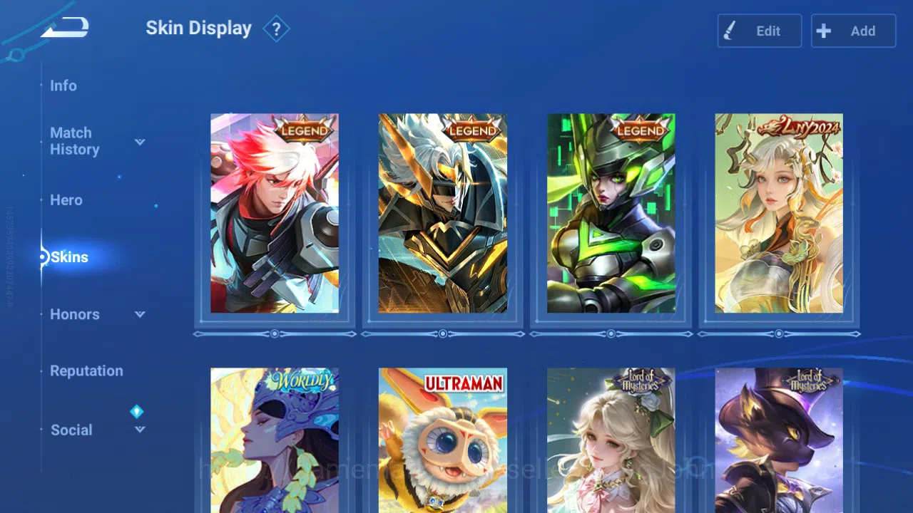 Honor of Kings Accounts Rare Skin GLOBAL|HERO 65,SKIN 51 |Legend Lam,Sunce,LadyS |LNY Diao| Ultraman Menki |LOM Shi,Guiguzi 5