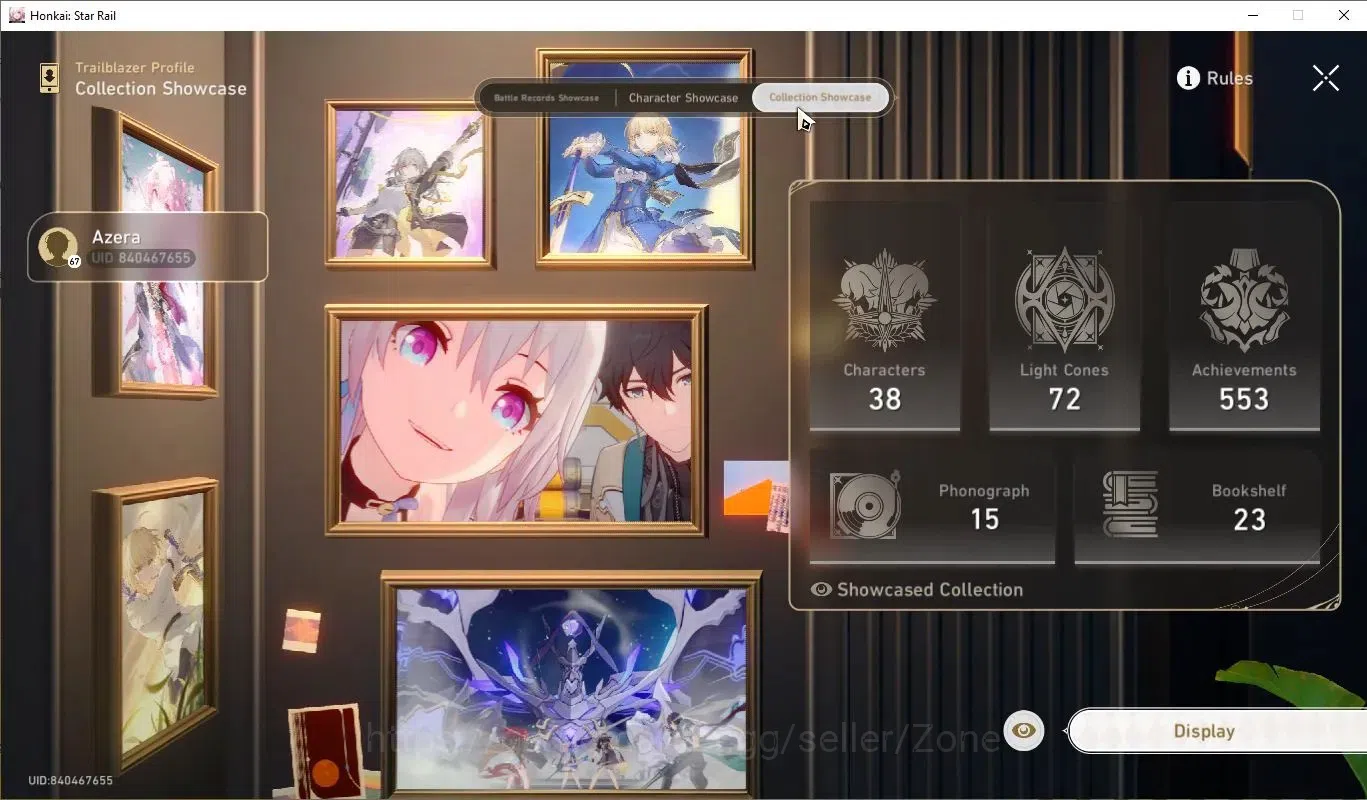 Honkai Star Rail Accounts ASIA| TL 67 | Ultra Rare Saber E3 + Sig LC | Robin image 3