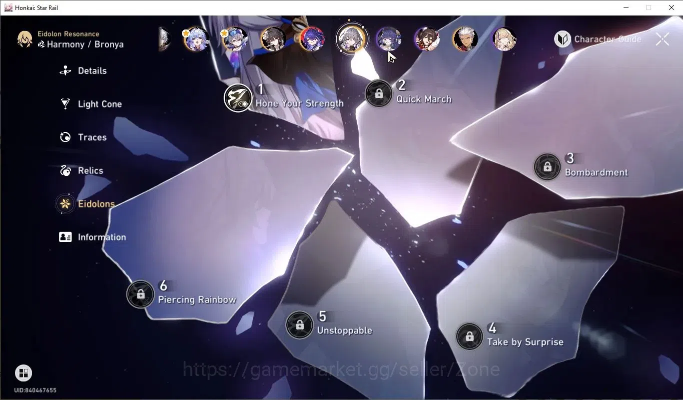 Honkai Star Rail Accounts ASIA| TL 67 | Ultra Rare Saber E3 + Sig LC | Robin image 7