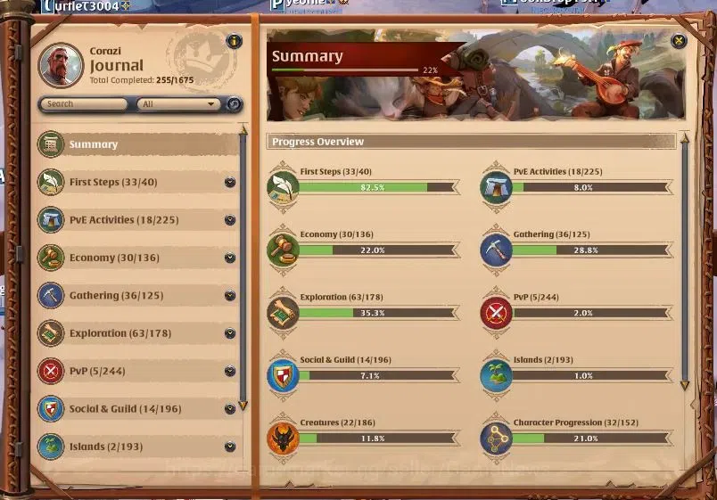 Albion Online Accounts ASIA | 4,34M Total Fame - 7,3M Silver | T8 Ore Min image 13