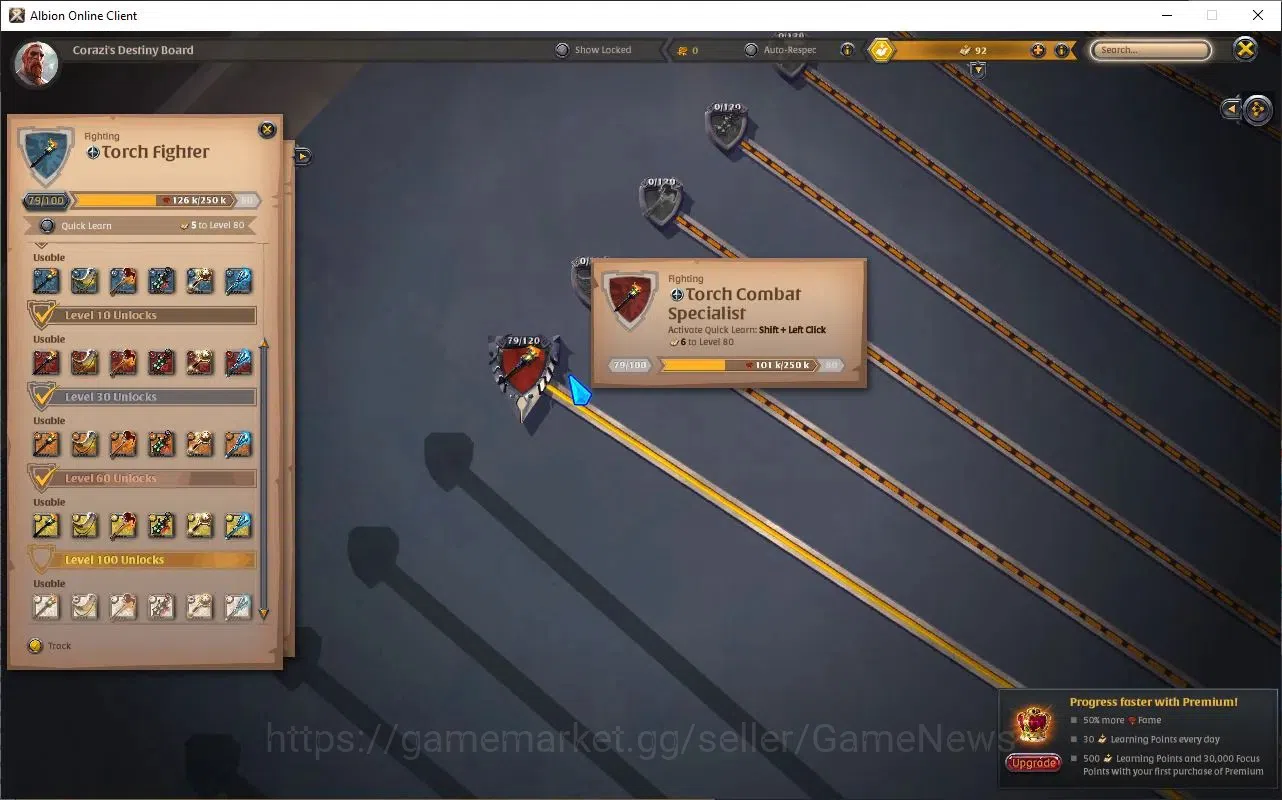 Albion Online Accounts ASIA | 4,34M Total Fame - 7,3M Silver | T8 Ore Min image 5