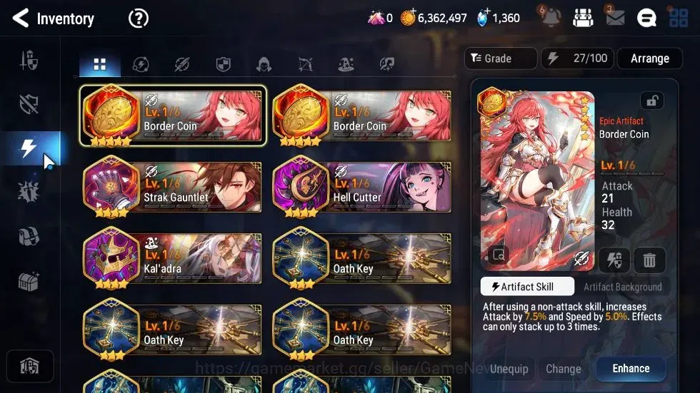 Epic Seven Accounts GLOBAL Unverif|New Era|2 ML(Rhianna and Luciella,C image 10