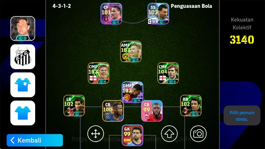 eFootball Accounts Others Mobile|PW 3140|CasemlroShow T,Paul Scholes Epic,Steven Gerrard Epic,Marco Reus Epic,Massimo Oddo 1