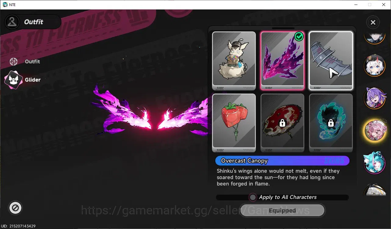 Neverness to Everness Accounts Global SEA|HL 32|TL 25|10 S-Class 4 Limit[Shinku,Chaos,Lacrimosa,Hotori]|Porsche|3 Limit 14