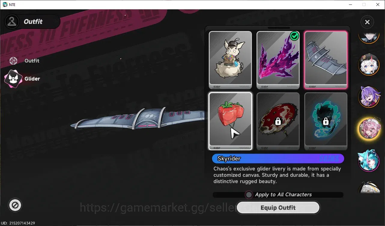 Neverness to Everness Accounts Global SEA|HL 32|TL 25|10 S-Class 4 Limit[Shinku,Chaos,Lacrimosa,Hotori]|Porsche|3 Limit 15