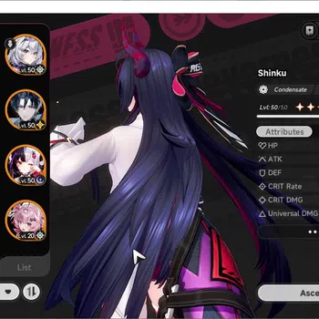 Neverness to Everness Accounts Global SEA|HL 32|TL 25|10 S-Class 4 Limit[Shinku,Chaos,Lacrimosa,Hotori]|Porsche|3 Limit