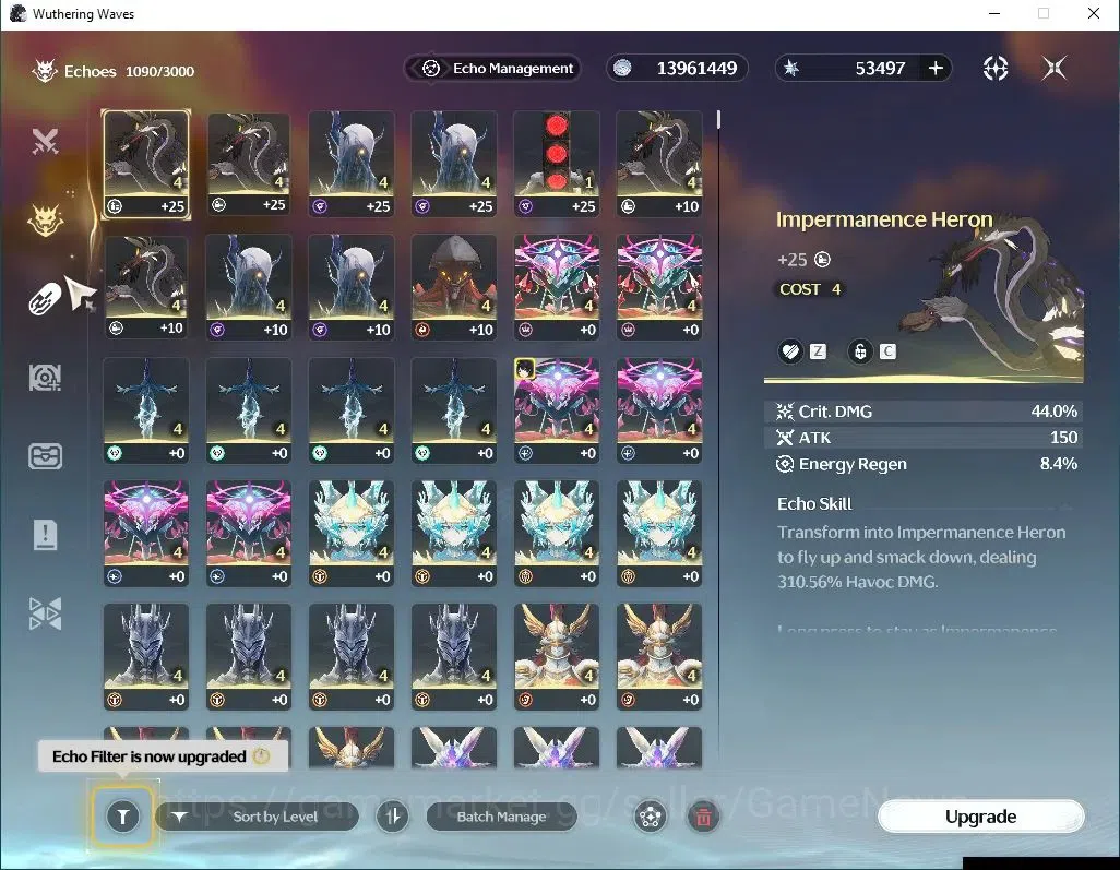 Wuthering Waves Accounts EU | UL 47 | 53K Astrite, 48 Coral | 2 Limited | D image 6