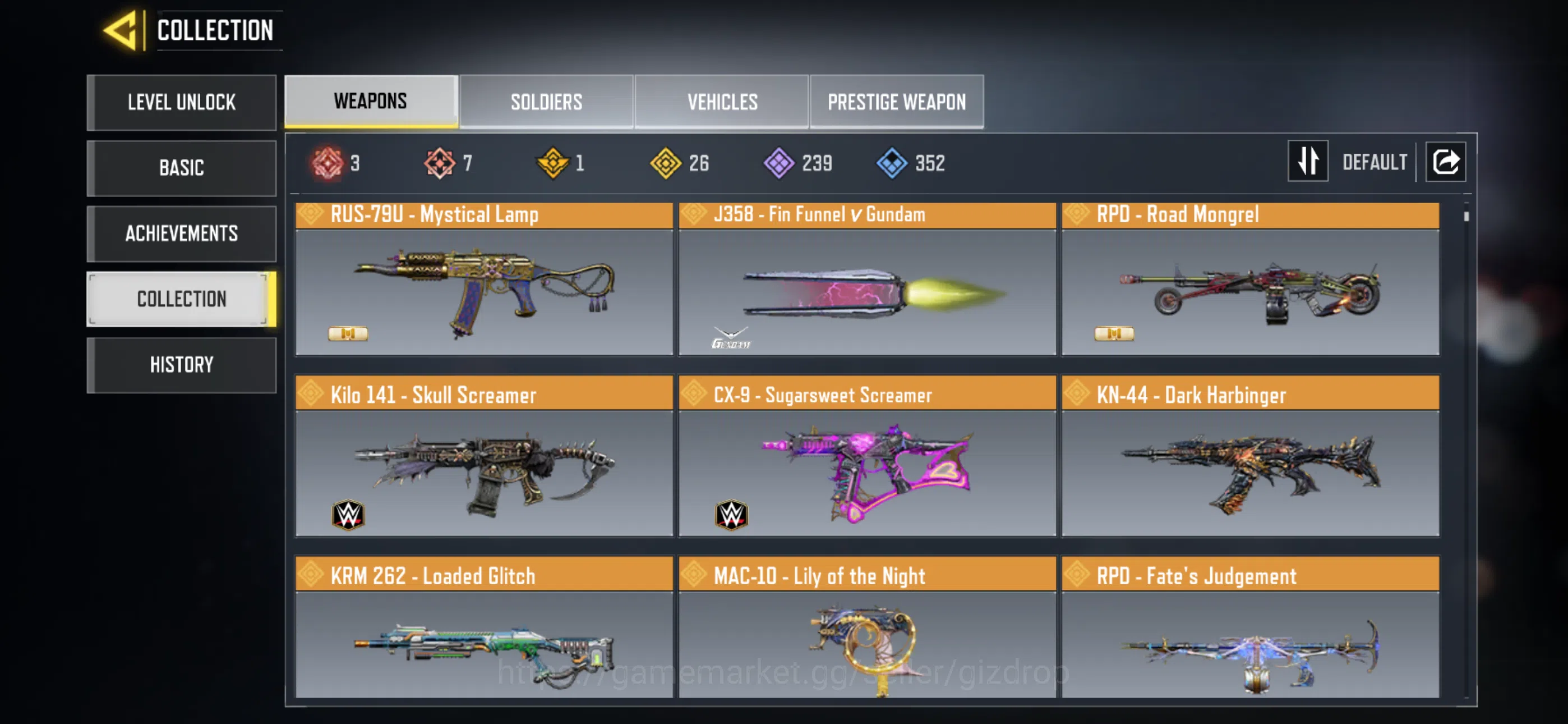 Call of Duty: Mobile Accounts 7 mythic 3 maxed | 26 leggy | 2 Mythic characters  image 4
