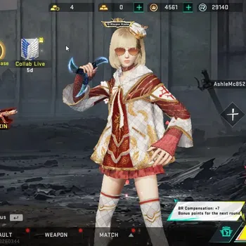 Blood Strike Accounts Collab Skin ASIA|ETERNAL MP7 Tidesong Lv3,DEagle Scorpius|7 ULTRA Melee Shuriken,The