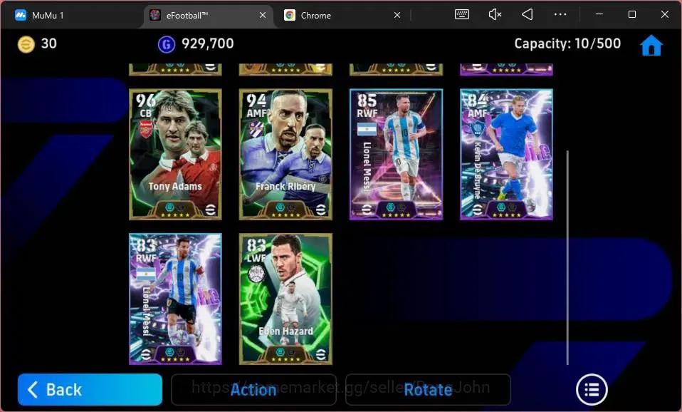 eFootball Accounts Android|PW 2976|Epic Cannavaro,Adriano,Kahn,Adams, image 4