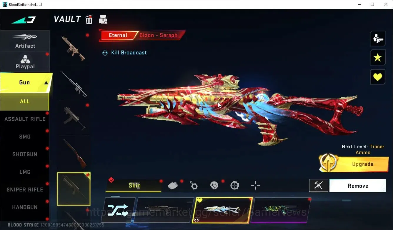 Blood Strike Accounts ASIA|1 ETERNAL Bizon-Seraph Lv2| Legendary HK416-U image 4