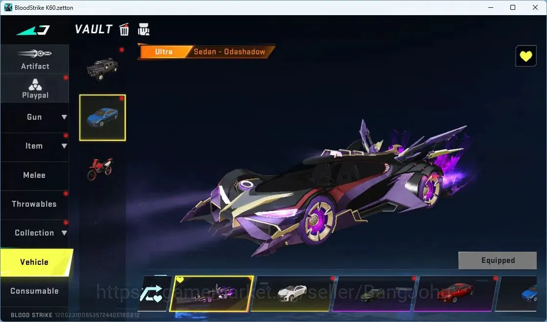 Blood Strike Accounts ASIA | 2 Collab Guns | 2 EVA GUNS | 2 Eternal Guns image 2
