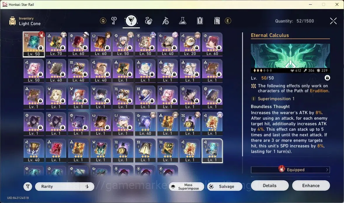 Honkai Star Rail Accounts ASIA | TL51|Firefly+Sig |Silver Wolf LV.999 +Sig | image 7
