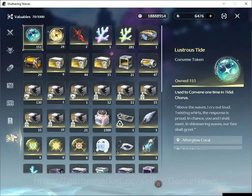 Wuthering Waves Accounts SEA |UL 49|2 Limited|[Lucy RC 6,Rebecca]+ Sign|6K  image 9