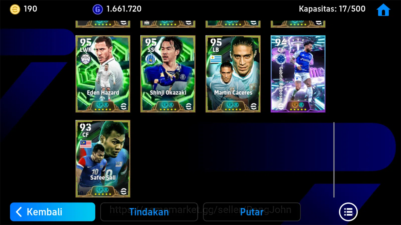 eFootball Accounts Power 3167|Baresi epic,Guti epic,Bryan Robson epic image 2