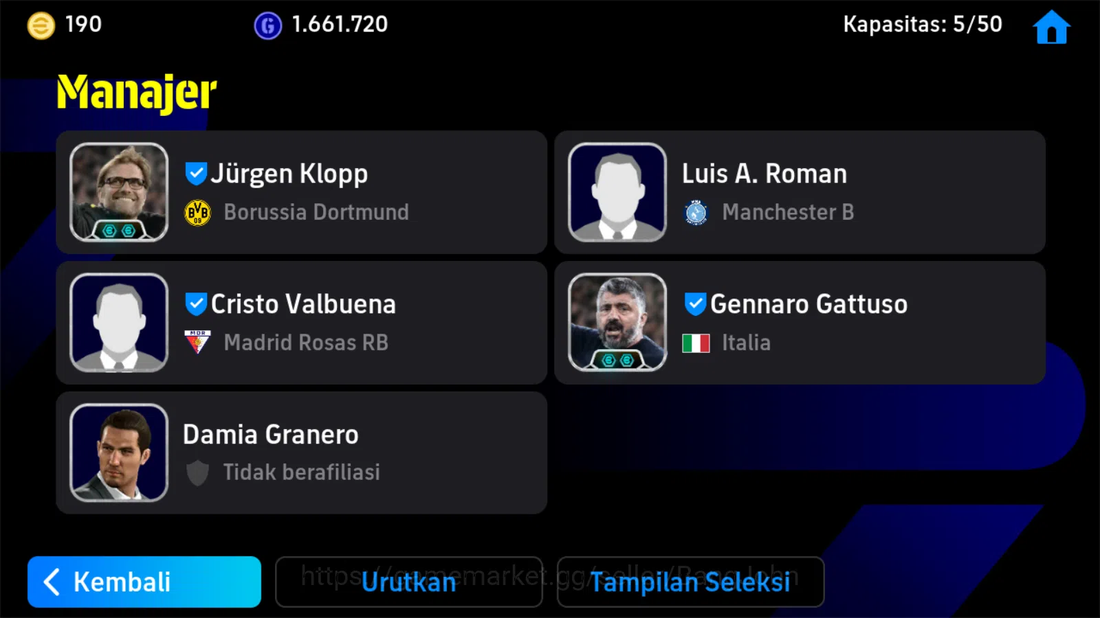 eFootball Accounts Power 3167|Baresi epic,Guti epic,Bryan Robson epic image 5