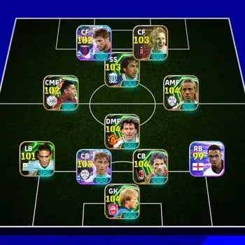 eFootball Legends & Iconic Players Power 3167|Baresi epic,Guti epic,Bryan Robson epic image 1