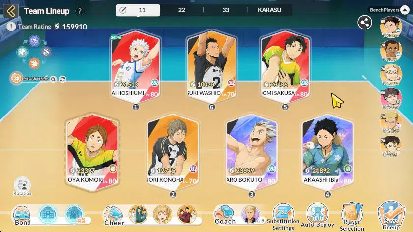 HAIKYU!! FLY HIGH Accounts SEA Lv58|2 SP (Bokuto+Memo,Akaashi) 6 UR (Toru,Sak image 14