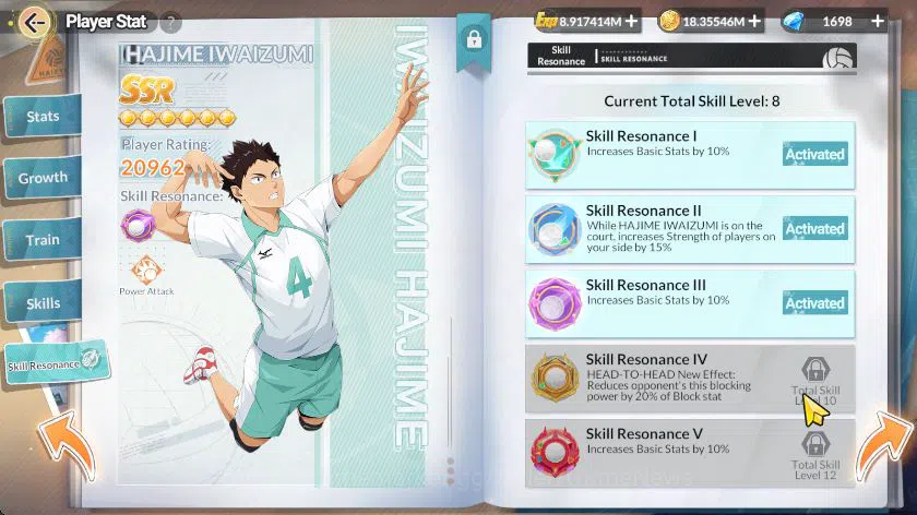 HAIKYU!! FLY HIGH Accounts SEA Lv58|2 SP (Bokuto+Memo,Akaashi) 6 UR (Toru,Sak image 16