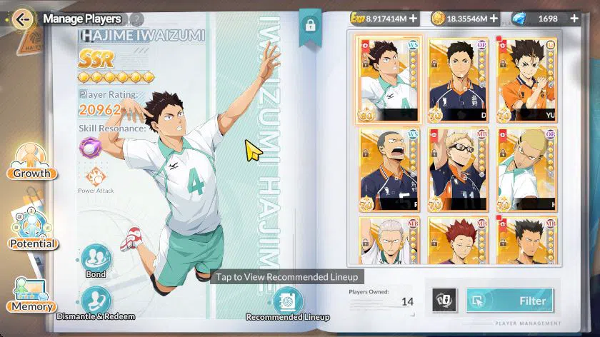 HAIKYU!! FLY HIGH Accounts SEA Lv58|2 SP (Bokuto+Memo,Akaashi) 6 UR (Toru,Sak image 18